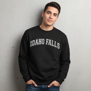 Moletom Faculdade de IDAHO FALLS ao estilo americano