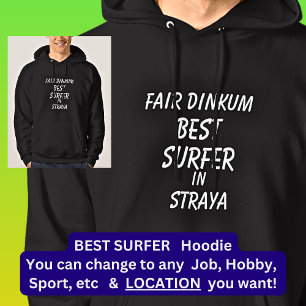 Moletom Fair Dinkum MELHOR SURFER em Straya