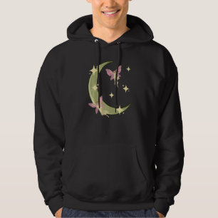Moletom Fairycore Aestética Fada Núcleo Grunge Crescent Mo