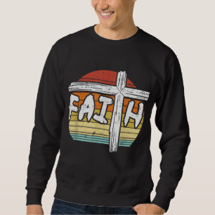 Moletom Faith Cross Sunset Religião Jesus Cristão M