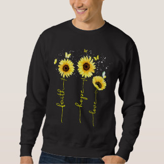 Moletom Faith Hope Love For Women