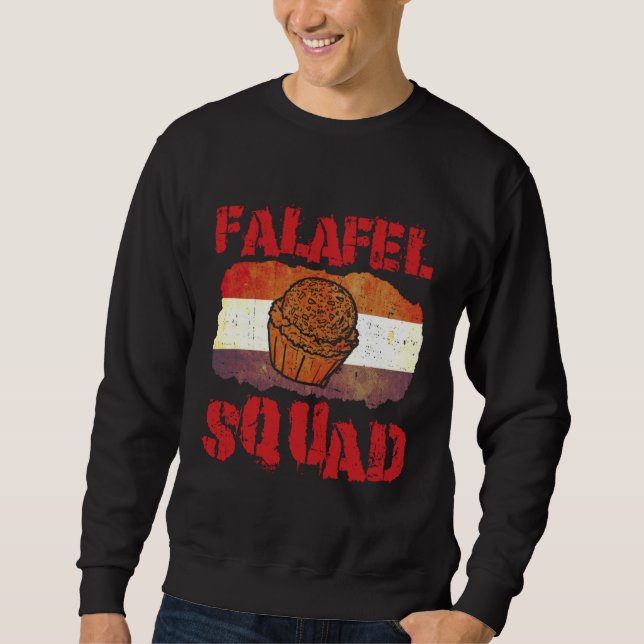 Moletom Falafel Squad Levantine Food Chef Hummus (Frente)