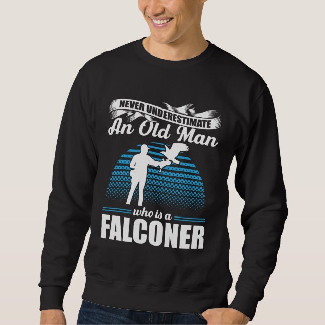 Moletom Falconer Falcon Hunter Falconer Tracker Duck Hunte (Frente)