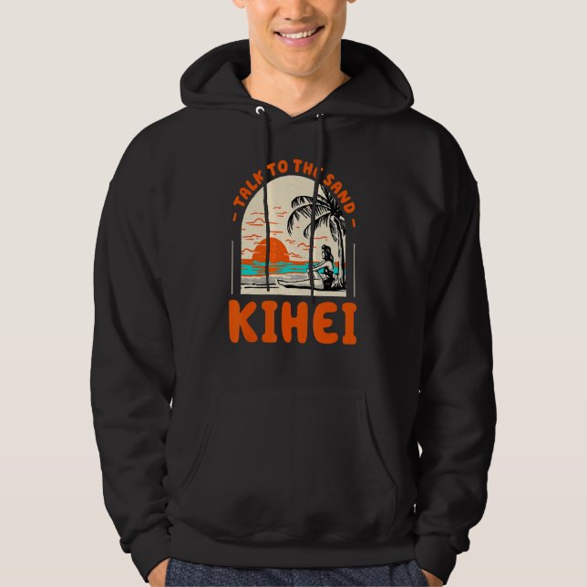 Moletom Fale Com A Sand Kihei Beach Hawaii Ocean S (Frente)
