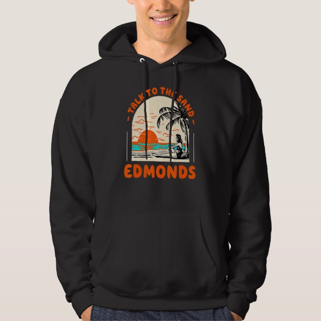 Moletom Fale Com O Sand Edmonds Beach Washington Ocean Su (Frente)