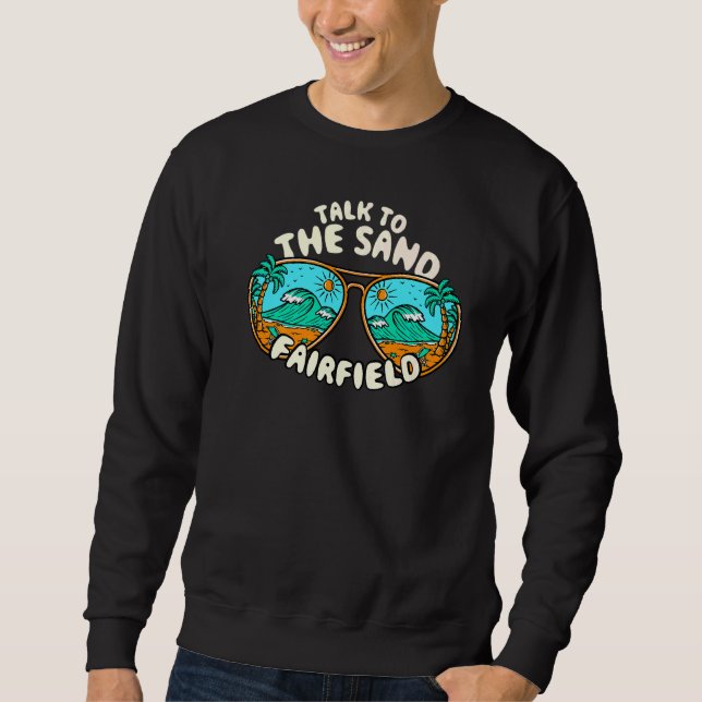 Moletom Fale Com O Trop De Connecticut De Sand Fairfield S (Frente)