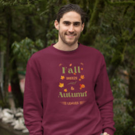 Moletom Fall Breeze e Autumn Leaves Design