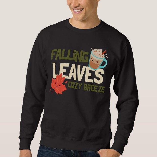 Moletom Falling Leaves, Cozy Breeze (Frente)