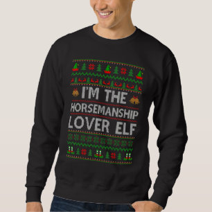 Moletom Família Correspondente Feia A Horsemícia Elf Chris