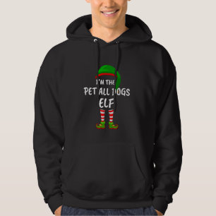 Moletom Família Correspondente... sou o Pet All Dogs Elf N