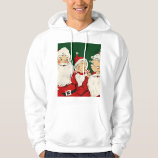 Moletom Família de Papai Noel Retro Meados do Século – Kit