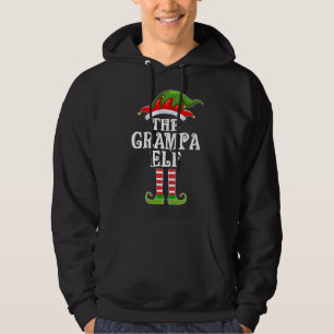Moletom Família Engraçada De Vovô Elf De Natal