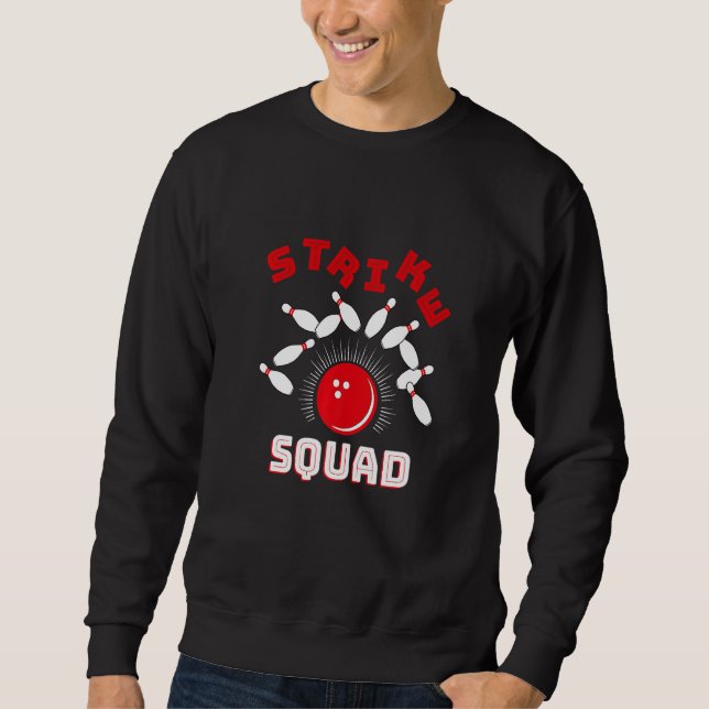 Moletom Family Bowling Gutter Rollin' Bowlers Squad Strike (Frente)