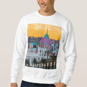 Moletom Famoso hotel de luxo Hotel Negresco em Nice França