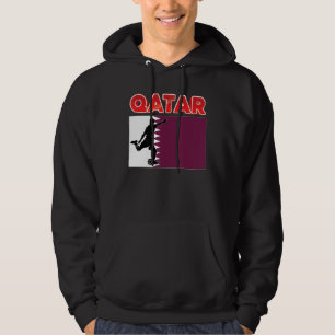 Moletom Fan Qatar National Team World Futebol Soccer Cham
