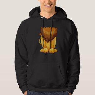 Moletom Fantasia de Leão Sem Cabeça Fofa para o Halloween