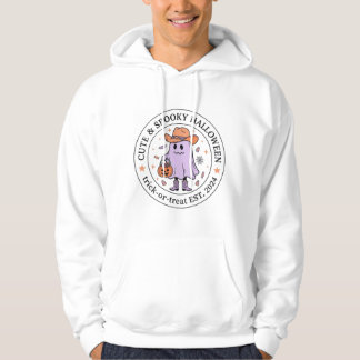 Moletom Fantasma de Cowboy Assustador Fofo de Halloween pa
