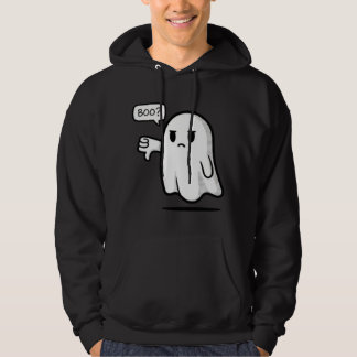 Moletom Fantasma Triste Dizendo “Boo?” Estampa na Frente C