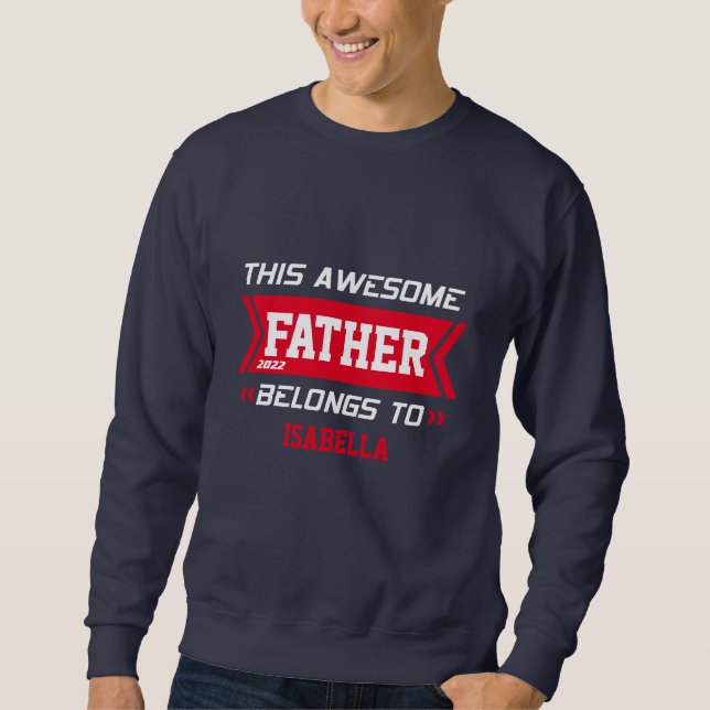 Moletom Fantástico Padre Sweatshirt (Frente)