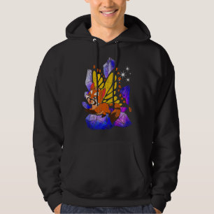 Moletom Fantasy Butterfly Crystals Um Animal Vermelho Pand