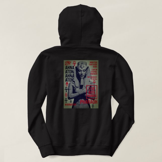 Moletom Faraó Poderoso - Inspirado no Egito (Verso do Design)