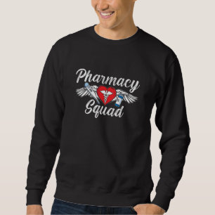 Moletom Farmacêutico Técnico de Medicina da Farmácia Squad