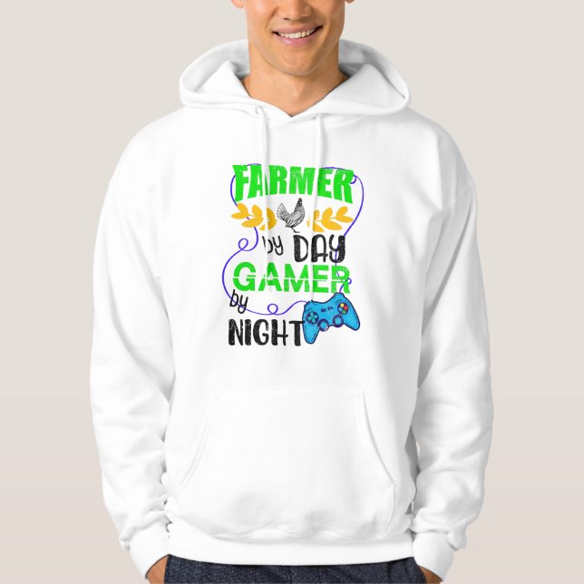 Moletom Farmer by Day Gamer by Night (Frente)