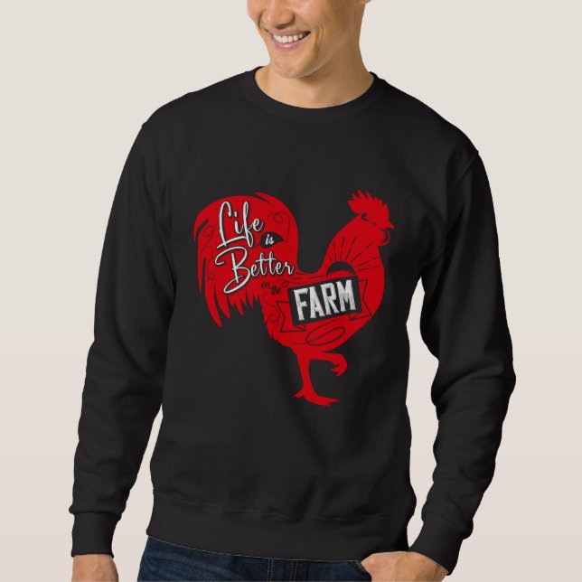 Moletom Farmer  On The Farm  Rooster (Frente)