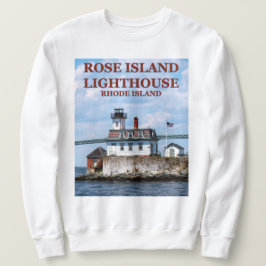 Moletom Farol da Ilha de rosa, Camisola de Rhode Island