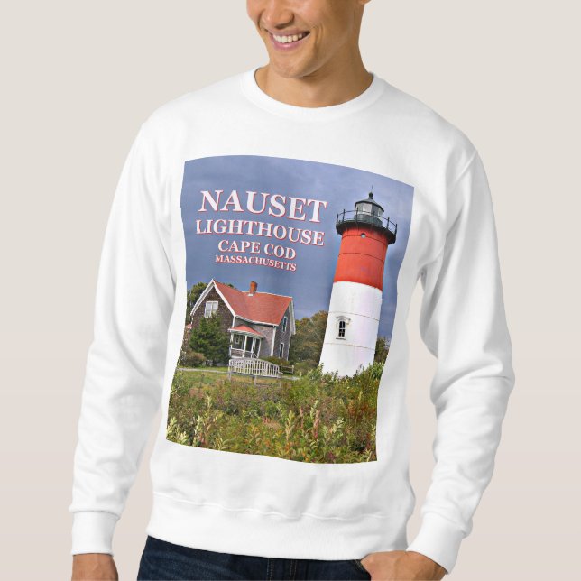Moletom Farol de Nauset, Massachusetts de Cabo Cod (Frente)