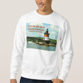 Moletom Farol de Plum Beach, N. Kingstown, Rhode Island