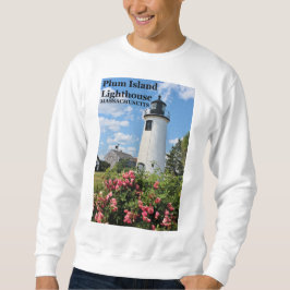 Moletom Farol de Plum Island, Massachusetts Sweatshirt