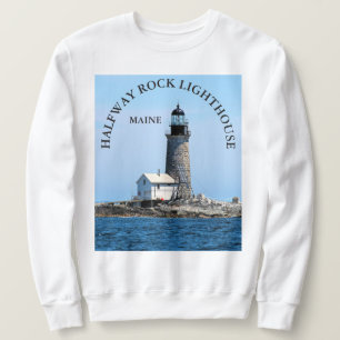 Moletom Farol de Rock de Meio Caminho, Maine Sweatshirt