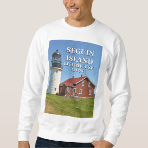 Moletom Farol de Seguin Island, Maine Sweatshirt