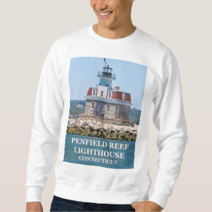 Moletom Farol do recife de Penfield, camisola de