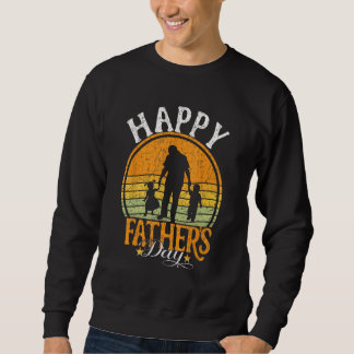 Moletom Father s Day 2023 Retro Vintage Sunset Men Dad Gra