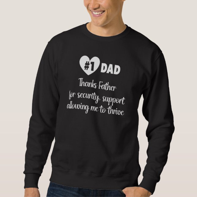 Moletom Fatherhood Pride Fashionable Clothing for Amazing  (Frente)