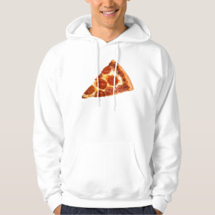 Moletom Fatia de pizza de pepperoni clássica da SlipperyJo