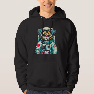 Moletom Fato de Astronauta de Gato Persa
