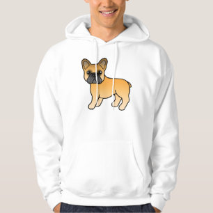 Moletom Fawn French Bulldog Cachorro de Cartoon