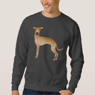 Moletom Fawn italiano Greyhound Cão Design