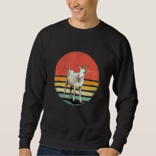 Moletom Fazenda de Cabras Animal Caprino Fazendeiro Retro 