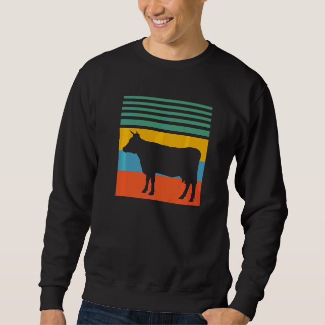 Moletom Fazenda de Vacas Retro (Frente)