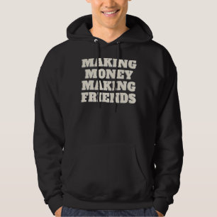 Moletom Fazer Money Fazer Amigos Homens Mulheres Crianças