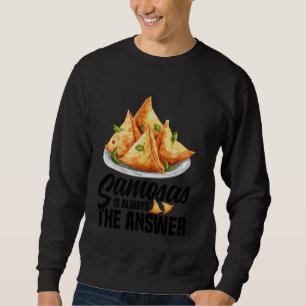 Moletom Fazer Samosas Indígena Foodie Samosa Comida Vegeta
