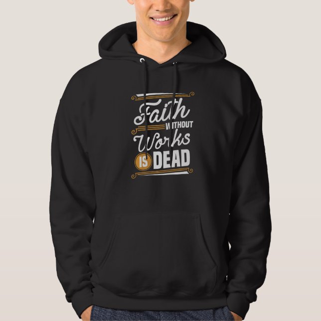 Moletom Fé Ama Deus Esperança Jesus Cristo religioso Chr (Frente)