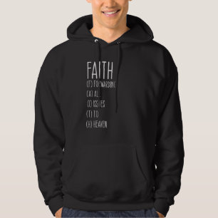 Moletom Fé Religiosa Crença Cristã Inspiradora C