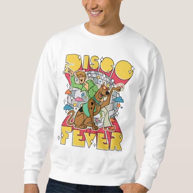 Moletom Febre Disco com Scooby e Shaggy (Frente)