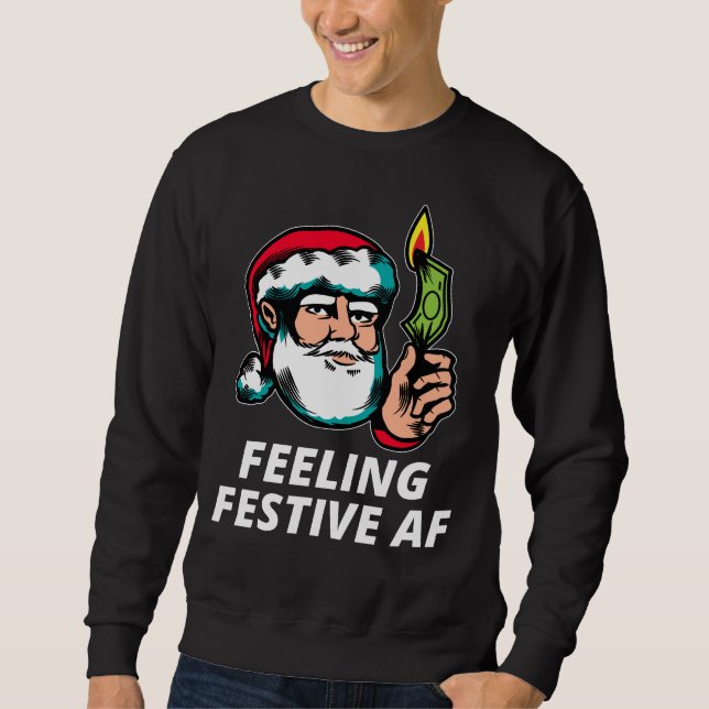 Moletom Feeling Festive AF (Frente)