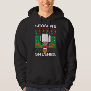 Moletom Feiras de basquetebol de Natal Nadam Xmas Feias
